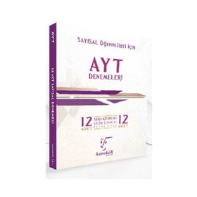 YKS AYT Sayısal 12'li Denemeleri Karekök Yayınları