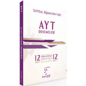 YKS AYT Sayısal 12'li Denemeleri Karekök Yayınları
