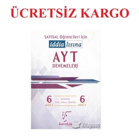 YKS AYT Sayısal 6'lı Denemeleri Karekök Yayınları