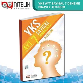 YKS AYT Sayısal 7 Deneme Nitelik Yayınları