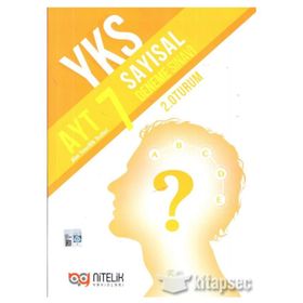 YKS AYT Sayısal 7 Deneme Nitelik Yayınları