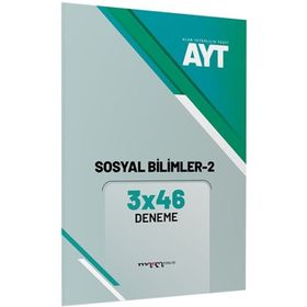 YKS AYT Sosyal Bilimler-2 3x46 Deneme-Marka Yayınları