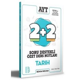 YKS AYT Tarih 2+2 Soru Destekli Özet Ders Notları-Benim Hocam Yayınları