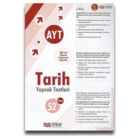 YKS AYT Tarih Yaprak Test - Nitelik Yayınları
