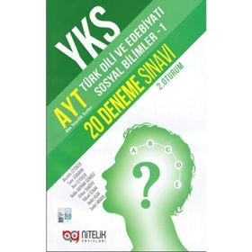 YKS AYT Türk Dili ve Edebiyatı Sosyal Bilimler-1 3x40 Deneme-Marka Yayınları