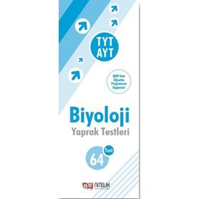 YKS AYT TYT Biyoloji Yaprak Test Nitelik Yayınları
