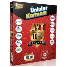 YKS AYT Ünlüler Karması 10 Deneme Ünlüler Yayınları