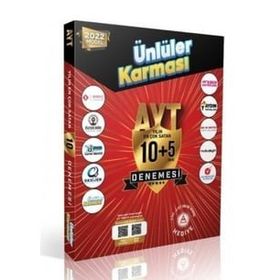 YKS AYT Ünlüler Karması 10 Deneme Ünlüler Yayınları