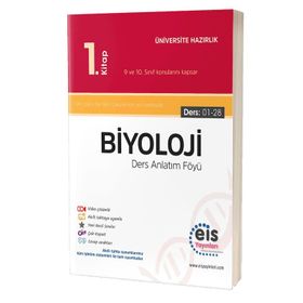 Yks Biyoloji 1. Kitap Ders Anlatım Föyleri-Eis Yayınları