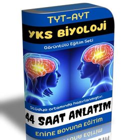 YKS Biyoloji TYT-AYT Biyoloji Görüntülü Eğitim Seti 44 Saat Özel Ders Anlatımı)