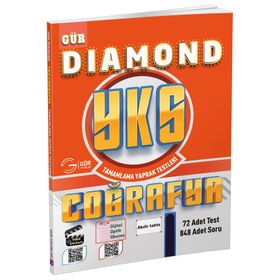 YKS Diamond Coğrafya Tamamlama Yaprak Testleri - Gür Yayınları