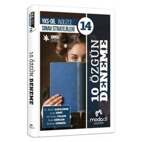 YKS Dil İngilizce Sınav Stratejileri 14 10 Özgün Deneme Modadil Yayınları