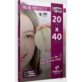 YKS Dil YDT İngilizce Yarım Elma 20x40 Mini Test Modadil Yayınları