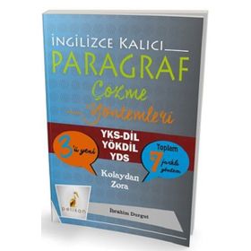 Yks-Dil Yökdil Yds İngilizce Kalıcı Paragraf Çözme Yöntemleri Pelikan Yayınları