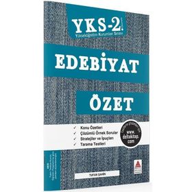 Yks Edebiyat Özet 2. Oturum-Delta Kültür Kitap