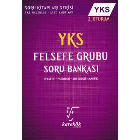 YKS Felsefe Grubu Soru Bankası Karekök Yayınları