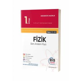 Yks Fizik 1. Kitap Ders Anlatım Föyleri-Eis Yayınları