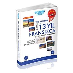 YKS Hazırlık Son 13 Yıl Fransızca Çıkmış Sınav Soruları - Akıllı Adam Yayınları Komisyon