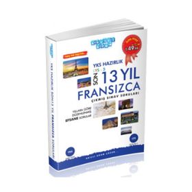 YKS Hazırlık Son 13 Yıl Fransızca Çıkmış Sınav Soruları - Akıllı Adam Yayınları Komisyon