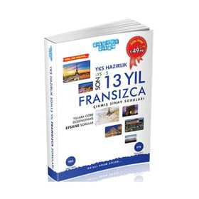 YKS Hazırlık Son 13 Yıl Fransızca Çıkmış Sınav Soruları - Akıllı Adam Yayınları Komisyon