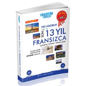 YKS Hazırlık Son 13 Yıl Fransızca Çıkmış Sınav Soruları - Akıllı Adam Yayınları Komisyon