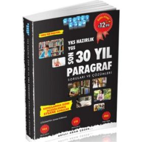 YKS Hazırlık Son 30 Yıl Paragraf Soruları ve Çözümleri - kollektif