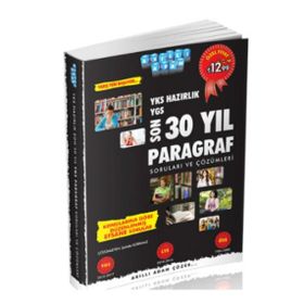 YKS Hazırlık Son 30 Yıl Paragraf Soruları ve Çözümleri - kollektif