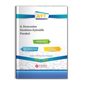 YKS II. Dereceden Denklem - Eşitsizlik - Parabol 2. Oturum - Sonuç Yayınları Komisyon