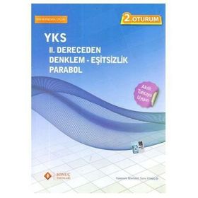 YKS II. Dereceden Denklem - Eşitsizlik - Parabol 2. Oturum - Sonuç Yayınları Komisyon
