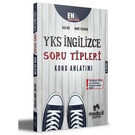YKS İngilizce Soru Tipleri Konu Anlatımı Soru Bankası-Modadil Yayınları