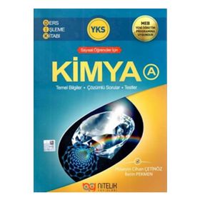 YKS Kimya A Ders İşleme Kitabı Nitelik Yayınları