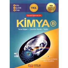 YKS Kimya B Ders İşleme Kitabı Nitelik Yayınları