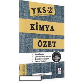 YKS Kimya Özet 2. Oturum Delta Kültür Yayınları