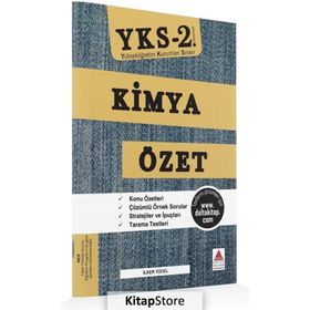 YKS Kimya Özet 2. Oturum Delta Kültür Yayınları