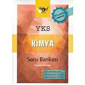 YKS Kimya Soru Bankası 2. Oturum - Ahmet Nacar