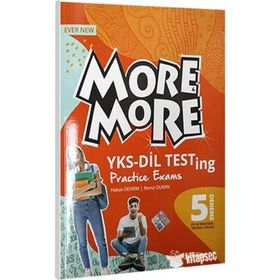 YKS More More Dil Test Pratice Exams 5 Deneme Kurmay ELT