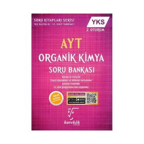 YKS Organik Kimya Soru Bankası 2.Oturum Karekök Eğitim Yayınları