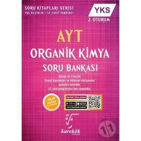 YKS Organik Kimya Soru Bankası 2.Oturum Karekök Eğitim Yayınları