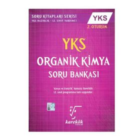 YKS Organik Kimya Soru Bankası 2.Oturum Karekök Eğitim Yayınları