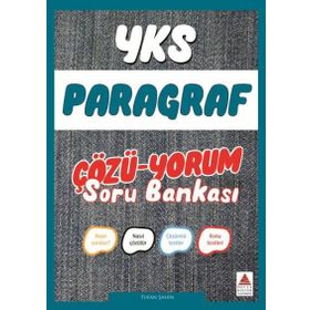YKS Paragraf Çözü Yorum Soru Bankası Delta Kültür Yayınları