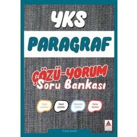 YKS Paragraf Çözü Yorum Soru Bankası Delta Kültür Yayınları