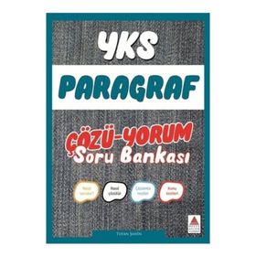 YKS Paragraf Çözü Yorum Soru Bankası Delta Kültür Yayınları