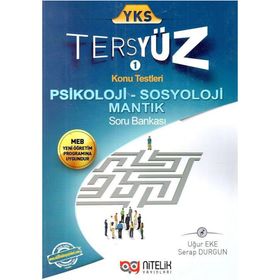 YKS Psikoloji Sosyoloji Mantık Tersyüz Soru Bankası - Nitelik Yayınları