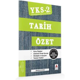 YKS Tarih Özet 2 Oturum - Delta Kültür Kitap