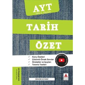 YKS Tarih Özet 2 Oturum - Delta Kültür Kitap