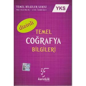YKS Temel Coğrafya Bilgileri (Dizinli) Karekök Yayınları