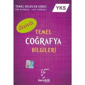 YKS Temel Coğrafya Bilgileri (Dizinli) Karekök Yayınları