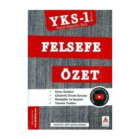 YKS TYT 1. Oturum Felsefe Özet Delta Kültür Yayınları
