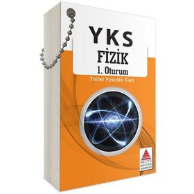 YKS TYT 1. Oturum Fizik Kartları Delta Kültür Basım Yayınları