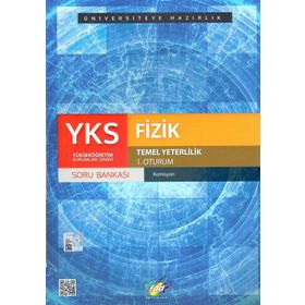 YKS TYT 1. Oturum Fizik Soru Bankası Fdd Yayınları
